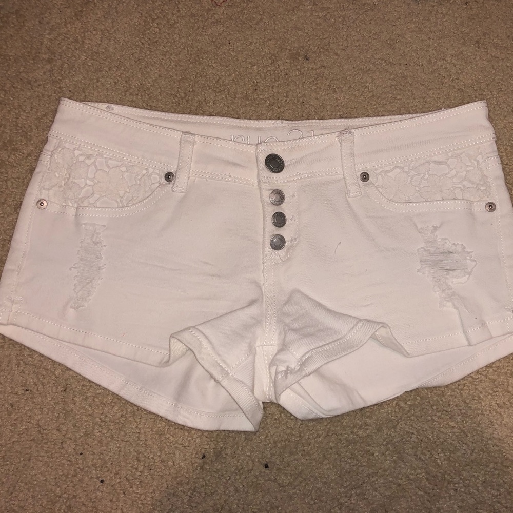 White shorts